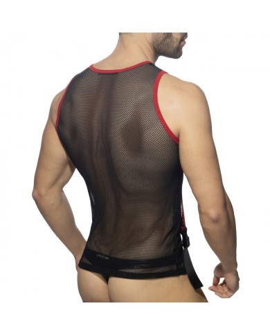 Addicted Mesh Double Click Tank Top ADF162