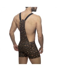 Addicted Leopard Overalls AD1133