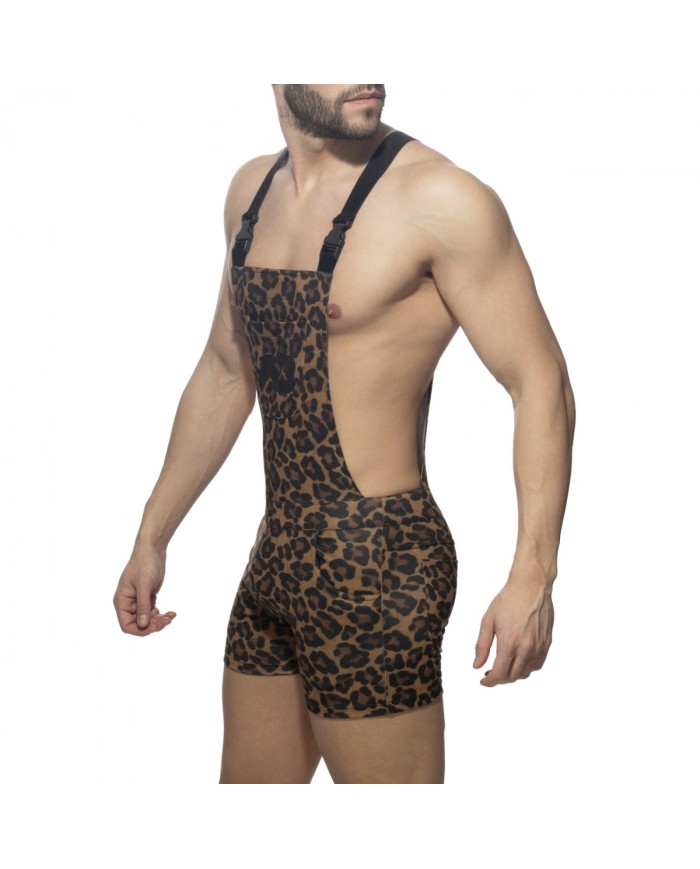 Addicted Leopard Overalls AD1133