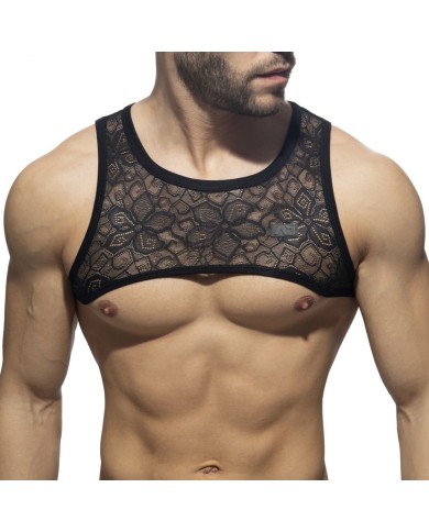 Addicted Flowery Lace Harness AD1173