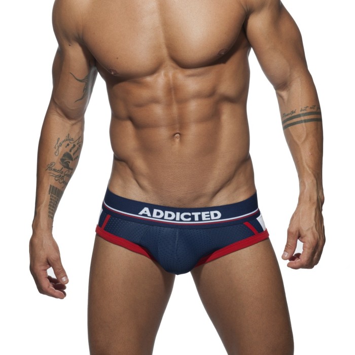 Addicted Offener Sport-Netz-Slip AD740