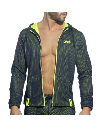 Addicted Long Sleeves Loop-Mesh Hoody AD1214