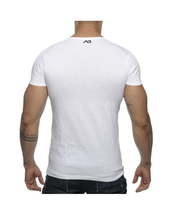 Addicted Bear Round Neck T-Shirt AD424