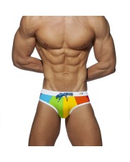 Addicted Regenbogen Badeslip ADS195
