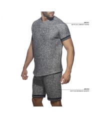 Addicted Mottled Jumper T-Shirt