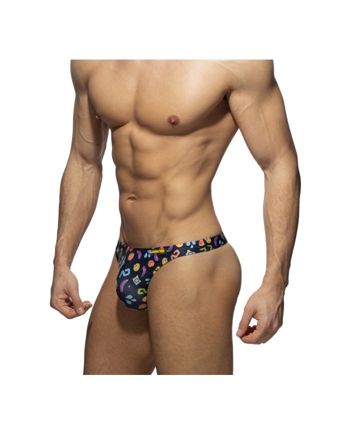 Addicted Emoji Thong