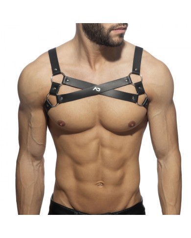 Addicted X-Cross Ledergeschirr ADF199