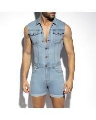 ES Collection Urban Denim Jumpsuit Pants ESJ066