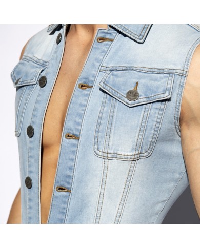 ES Collection Urban Denim Jumpsuit Pants ESJ066