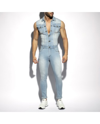 ES Collection Urban Denim Jumpsuit Pants ESJ066
