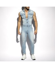 ES Collection Urban Denim Jumpsuit Pants ESJ066