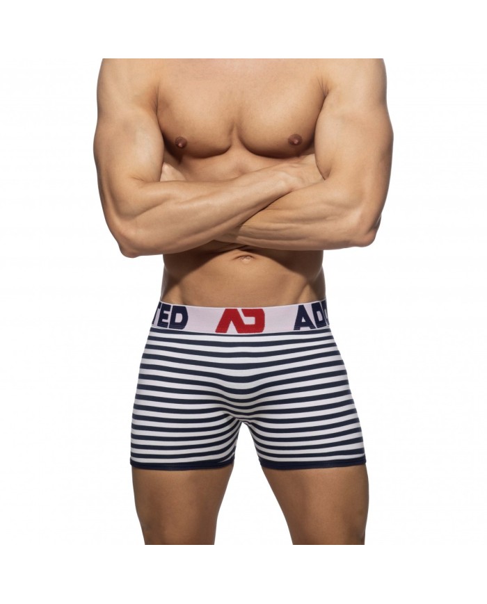 Addicted Lange Boxershorts im Matrosenstil AD1278 Addicted Lange Boxershorts im Matrosenstil AD1278