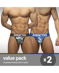 Addicted Tropicana Tanga Mesh 2er Pack AD1291P