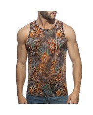 Addicted Tank-Top mit Tiermuster AD1309