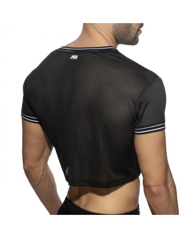 Addicted Slam V-Ausschnitt Crop Top AD1274