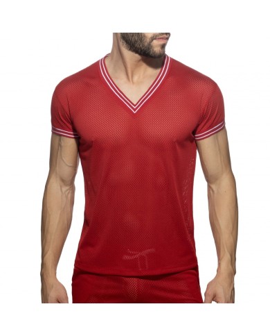 Addicted Slam V-Ausschnitt T-Shirt AD1280