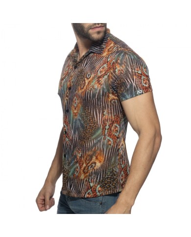 Addicted Shirt mit Tiermuster AD1312