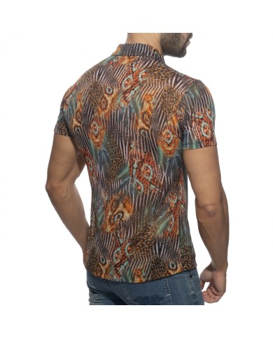 Addicted Shirt mit Tiermuster AD1312