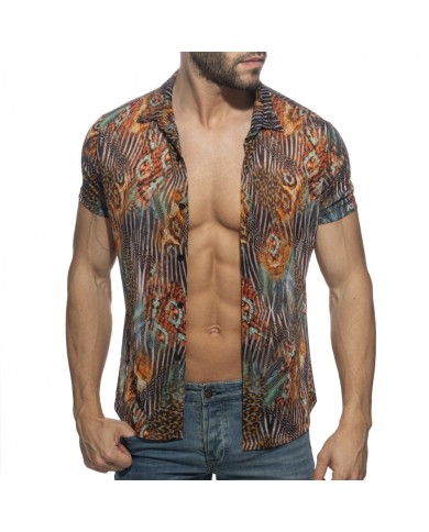 Addicted Shirt mit Tiermuster AD1312