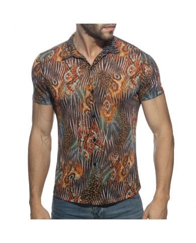 Addicted Shirt mit Tiermuster AD1312