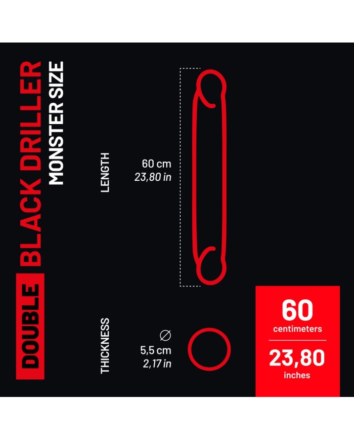 Addicted Dildo Mit Zwei Enden 60 Cm AC219