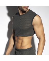 ES Collection  Schachmatt Crop Top TS342