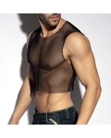 ES Collection Beachy Mesh Crop Top TS338