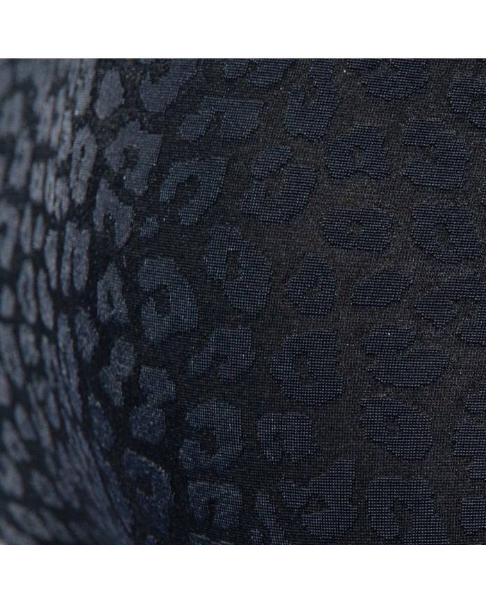 ES Collection Slip mit schwarzem Leopardenmuster UN623