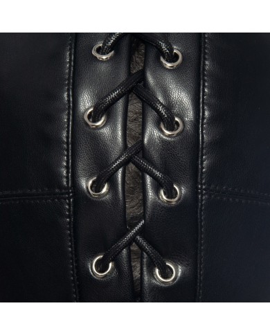 Addicted Vegane Leder Fetischmaske ADF213