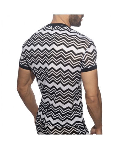 Addicted V-Ausschnitt T-Shirt Isparta AD1368