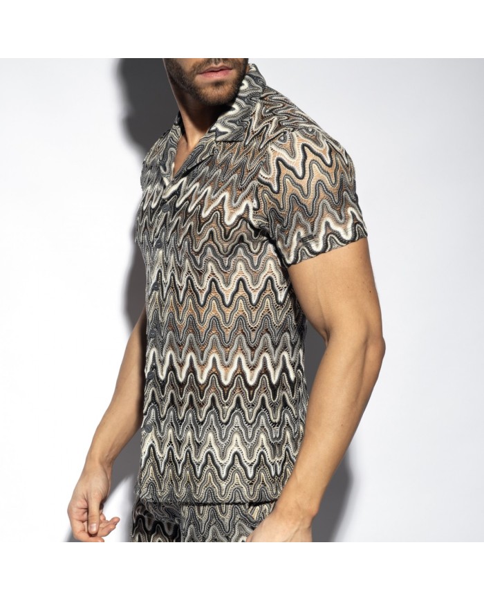 Es Collection Strickhemd Adana SHT028