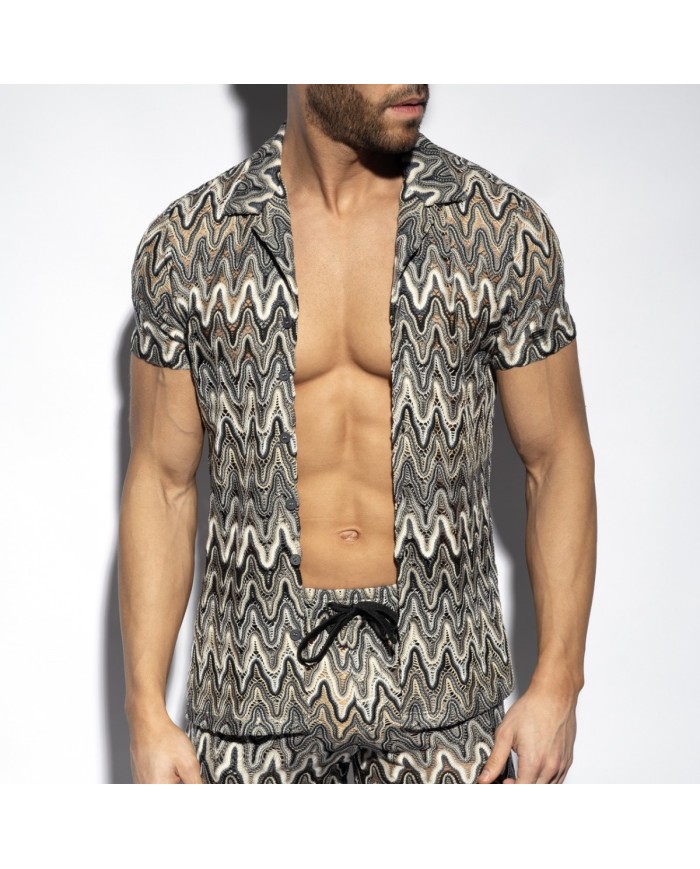 Es Collection Strickhemd Adana SHT028