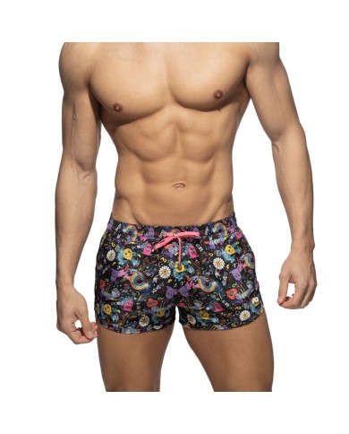 Addicted Spielerische Regenbogen-Badehose ADS347 Addicted Spielerische Regenbogen-Badehose ADS347