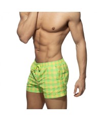 Addicted Badehose mit auffälligem Karomuster ADS350