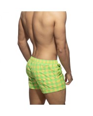 Addicted Badehose mit auffälligem Karomuster ADS350