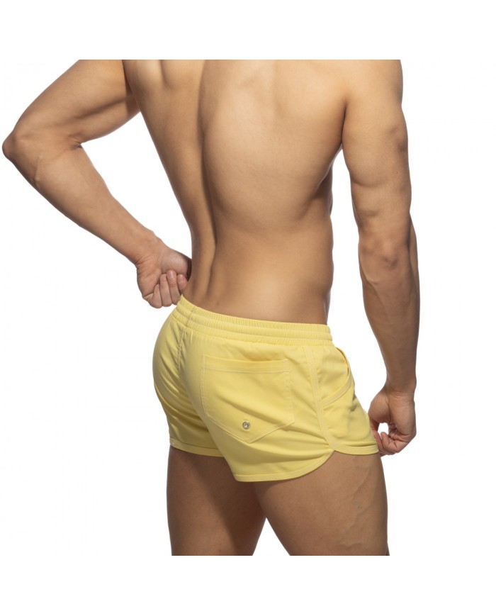 Addicted Badehose im Jeans-Design mit Felsenmotiv ADS356