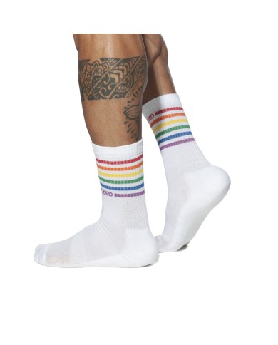 Addicted Regenbogen Socken AD838