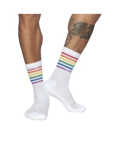 Addicted Regenbogen Socken AD838