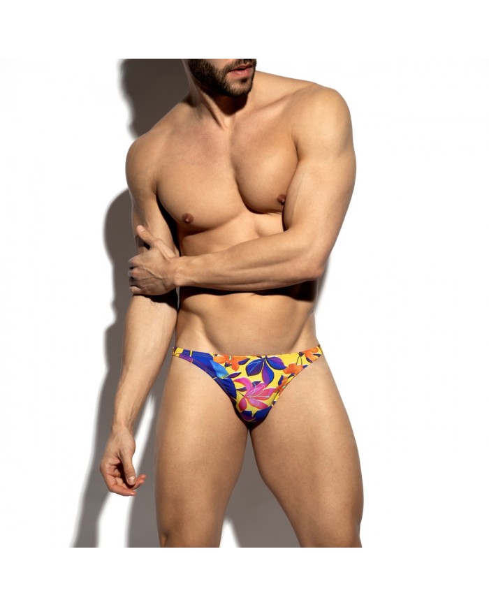 ES Collection Gewagter Tanga mit Blumenmuster UN664