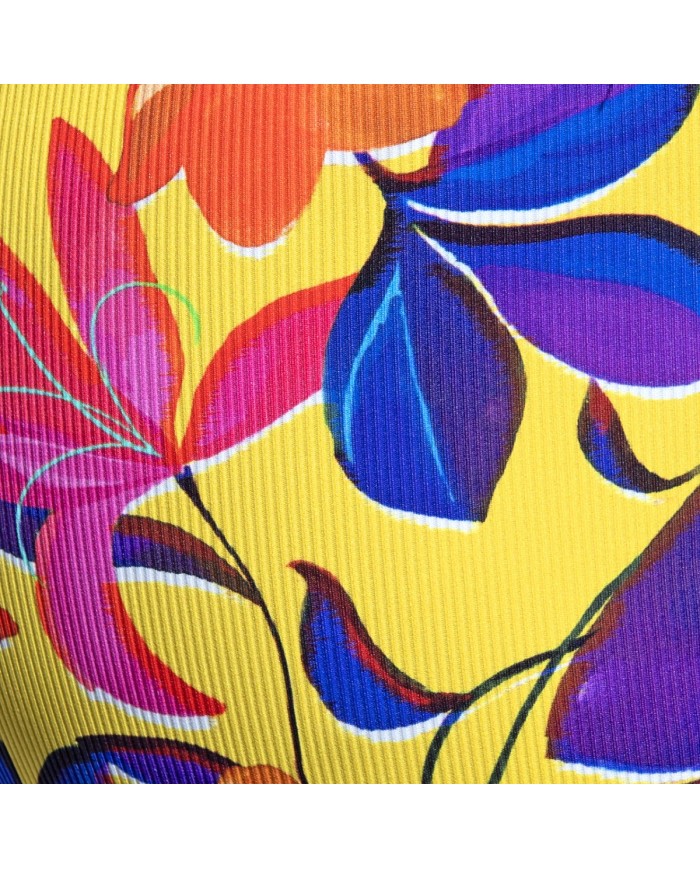 ES Collection Gewagter Tanga mit Blumenmuster UN664