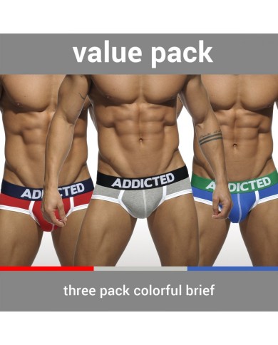 Addicted 3er Pack Basic Slip AD301P