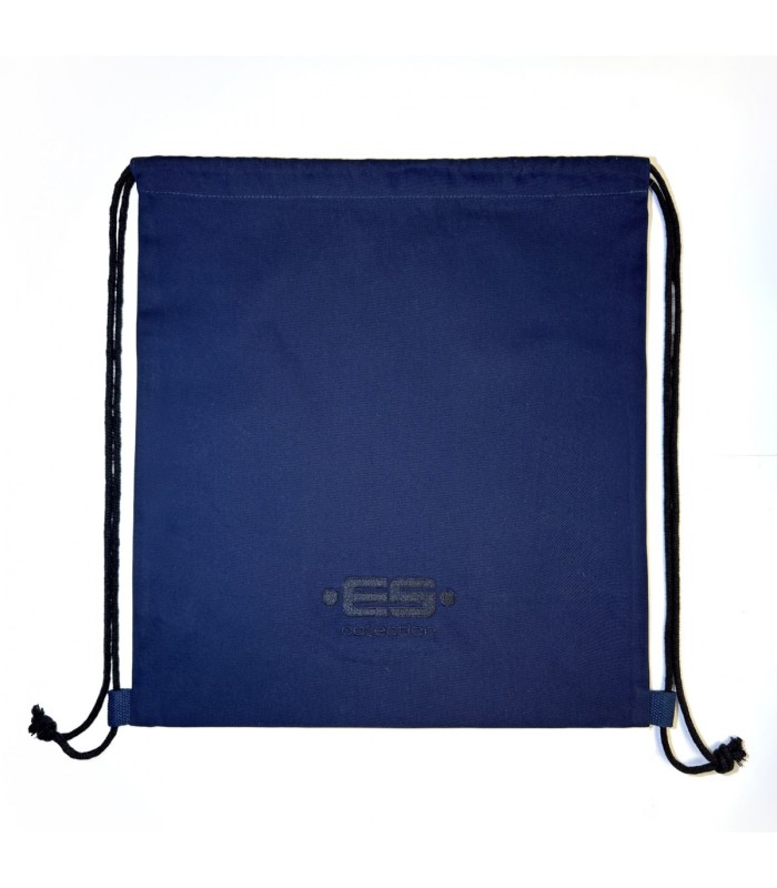 ES Collection Dunkelblaue Baumwoll Strandtasche AC248