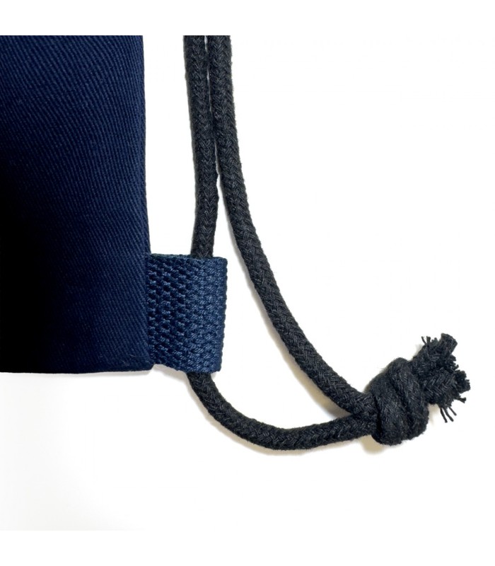 ES Collection Dunkelblaue Baumwoll Strandtasche AC248