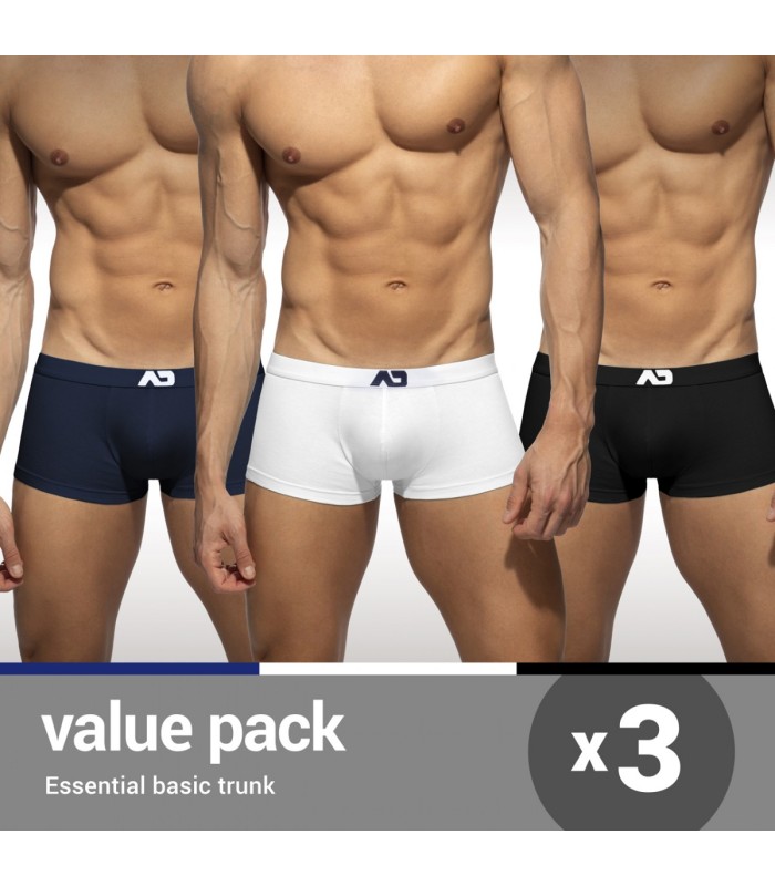 Addicted Basic Trunks im 3er Pack AD1450P