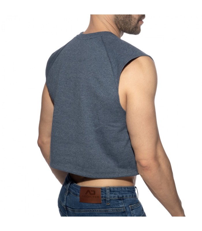 Addicted Crop-Top aus recycelter Baumwolle AD1461