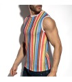 ES Collection Gelato Gestreiftes Tanktop TS373
