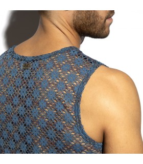 ES Collection Metallic Blumen Tanktop TS361