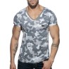 Addicted Washed Camo T-Shirt AD800 | Addicted Austria – fast delivery
