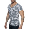 Addicted Washed Camo T-Shirt AD800 | Addicted Austria – fast delivery