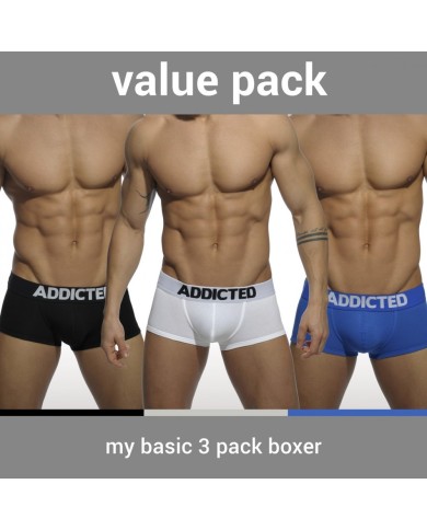 Addicted My Basic Boxershorts im 3er-Pack AD421P